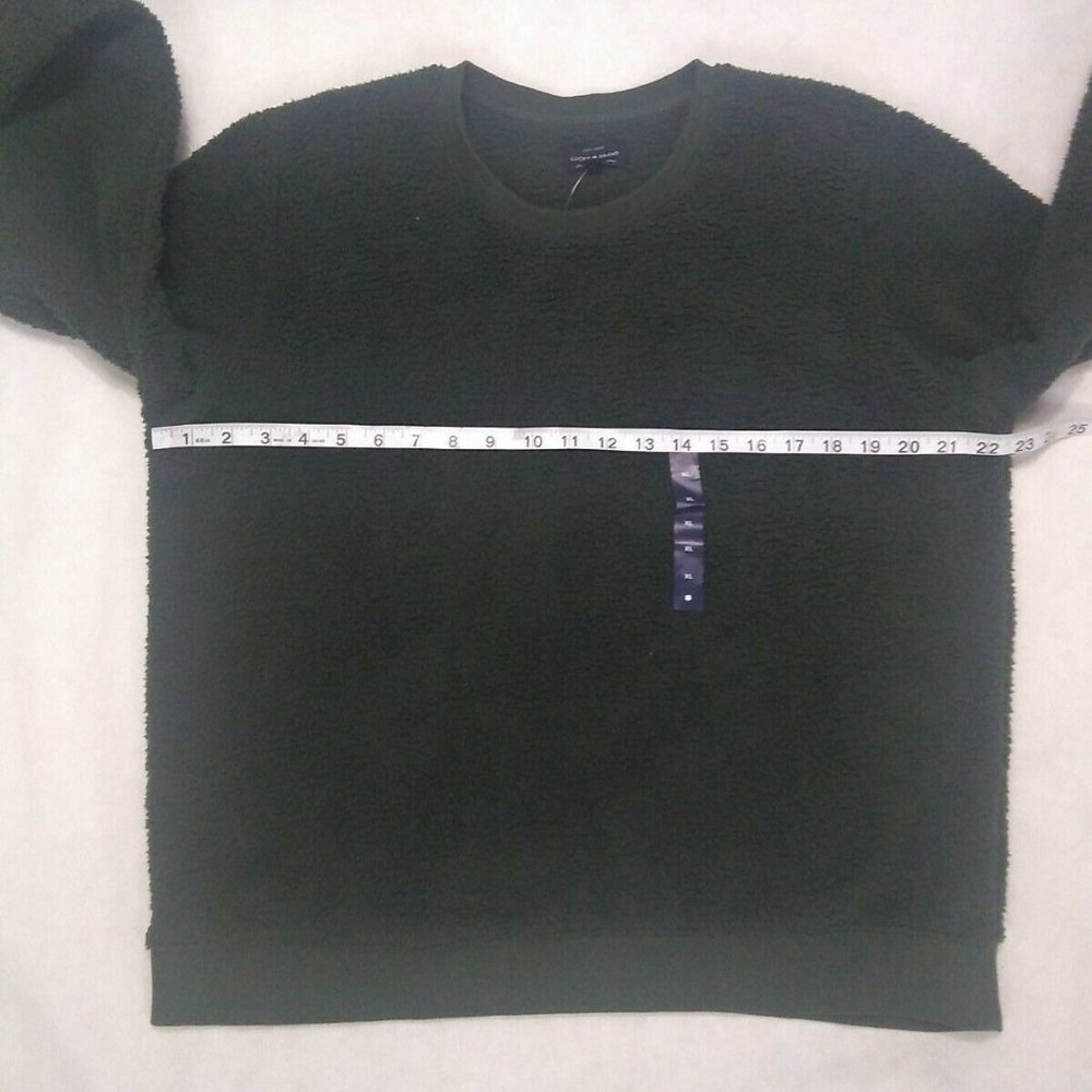 Lucky Brand Sweatshirt XL All Cotton Sherpa - Picture 10 of 13